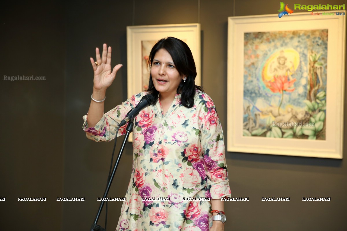 Vernissage - Art Exhibition by Priyanka Aelay at Kalakriti Art Gallery