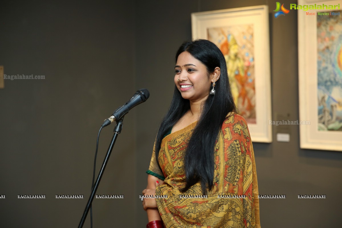 Vernissage - Art Exhibition by Priyanka Aelay at Kalakriti Art Gallery