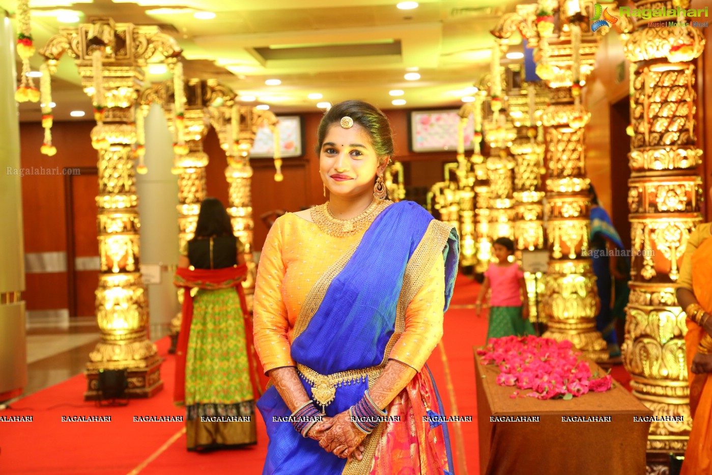 Grand Wedding Reception Ceremony of Ramana with Laya at HICC Novotel, Hyderabad