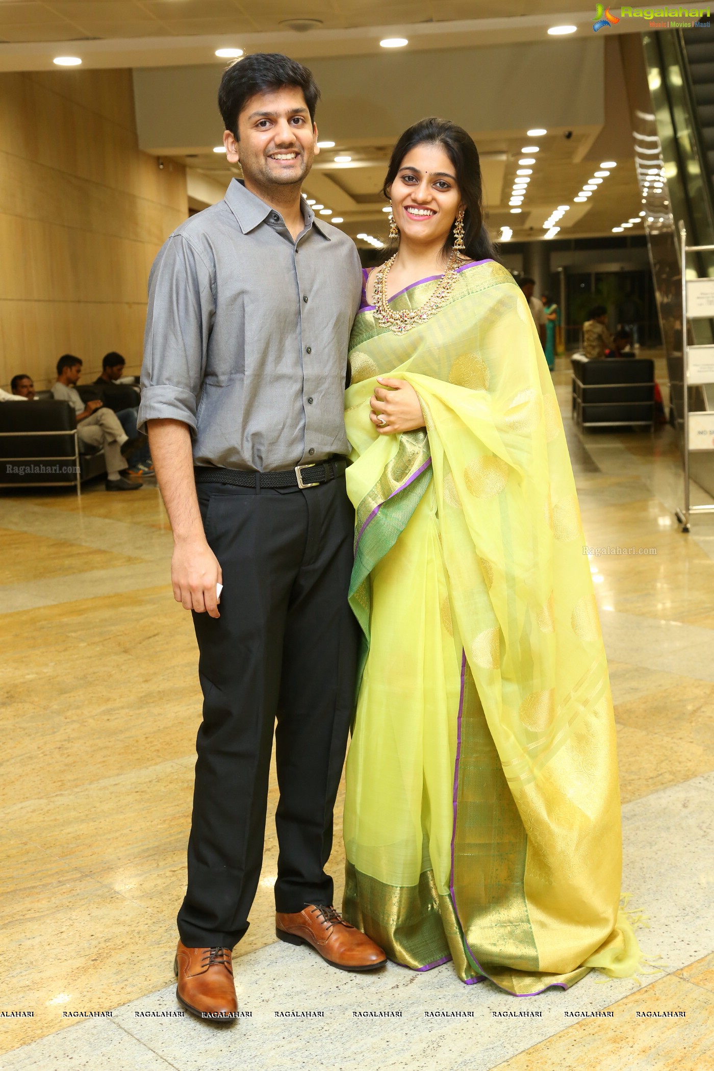 Grand Wedding Reception Ceremony of Ramana with Laya at HICC Novotel, Hyderabad