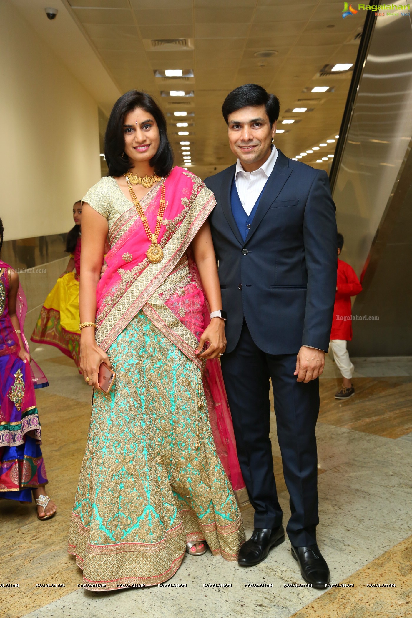 Grand Wedding Reception Ceremony of Ramana with Laya at HICC Novotel, Hyderabad