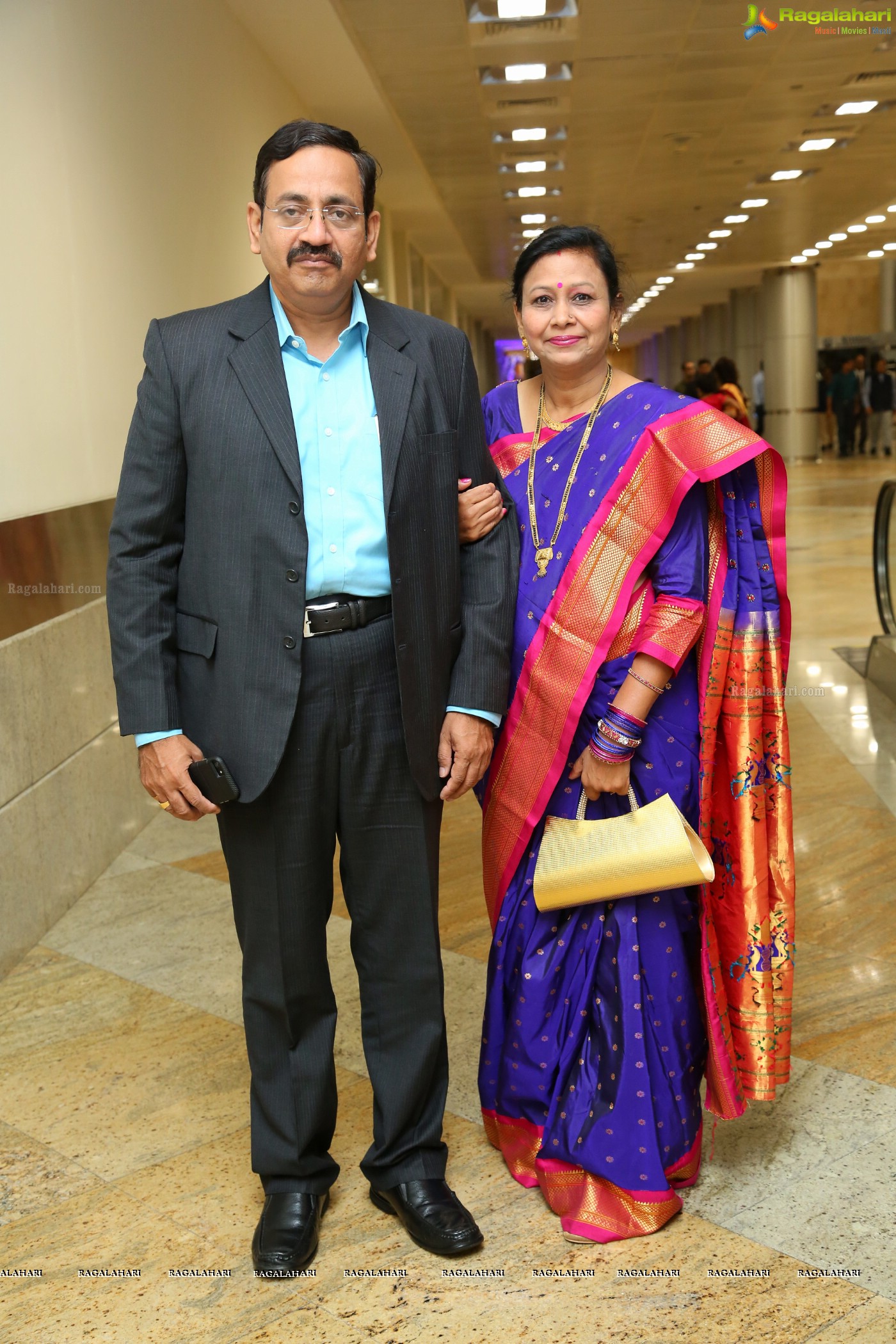 Grand Wedding Reception Ceremony of Ramana with Laya at HICC Novotel, Hyderabad