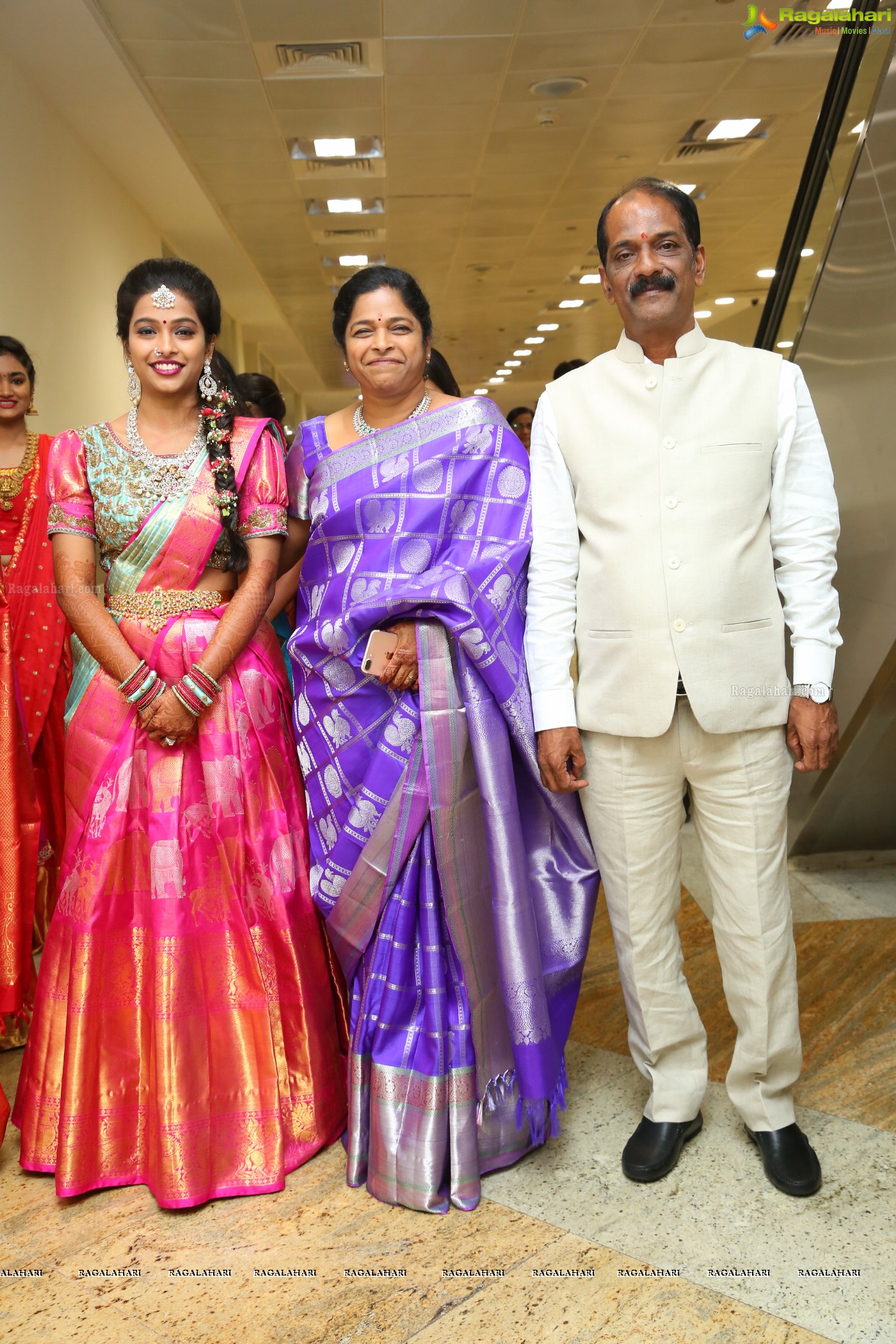 Grand Wedding Reception Ceremony of Ramana with Laya at HICC Novotel, Hyderabad