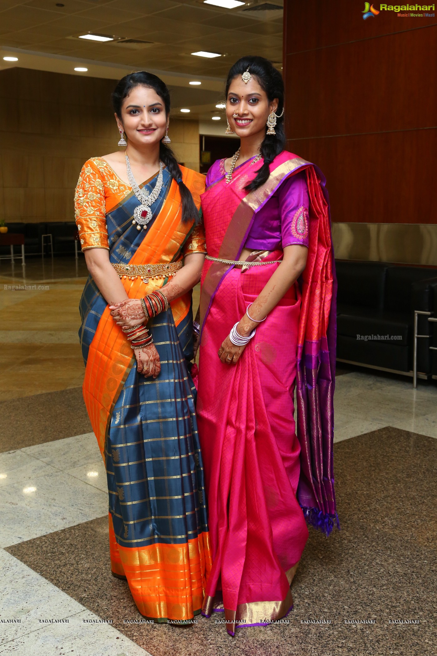 Grand Wedding Reception Ceremony of Ramana with Laya at HICC Novotel, Hyderabad