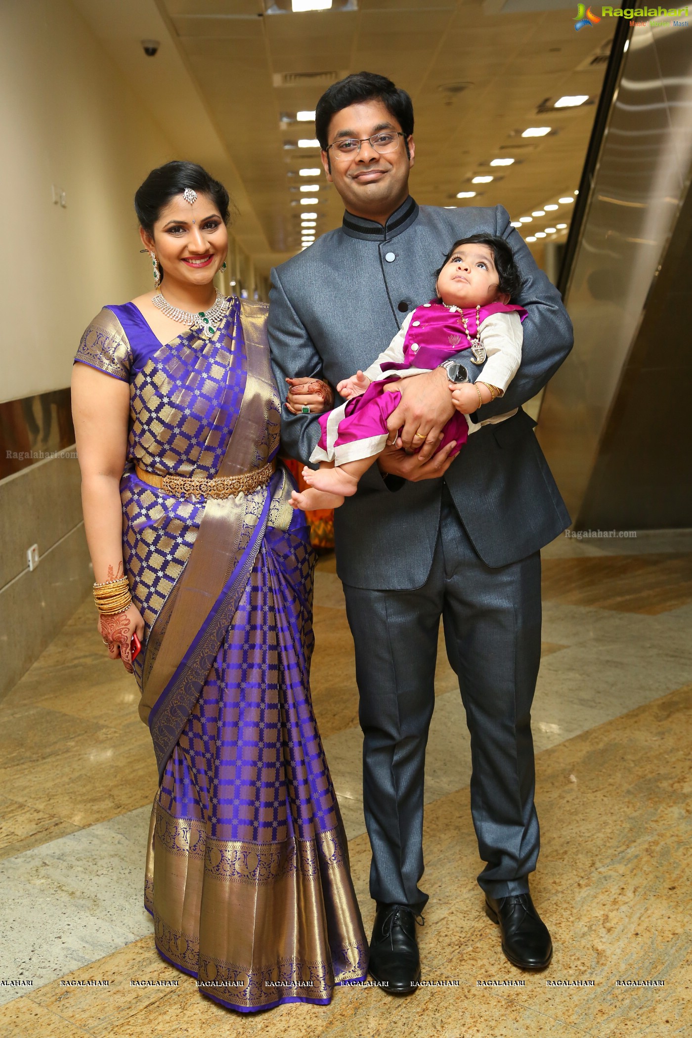 Grand Wedding Reception Ceremony of Ramana with Laya at HICC Novotel, Hyderabad