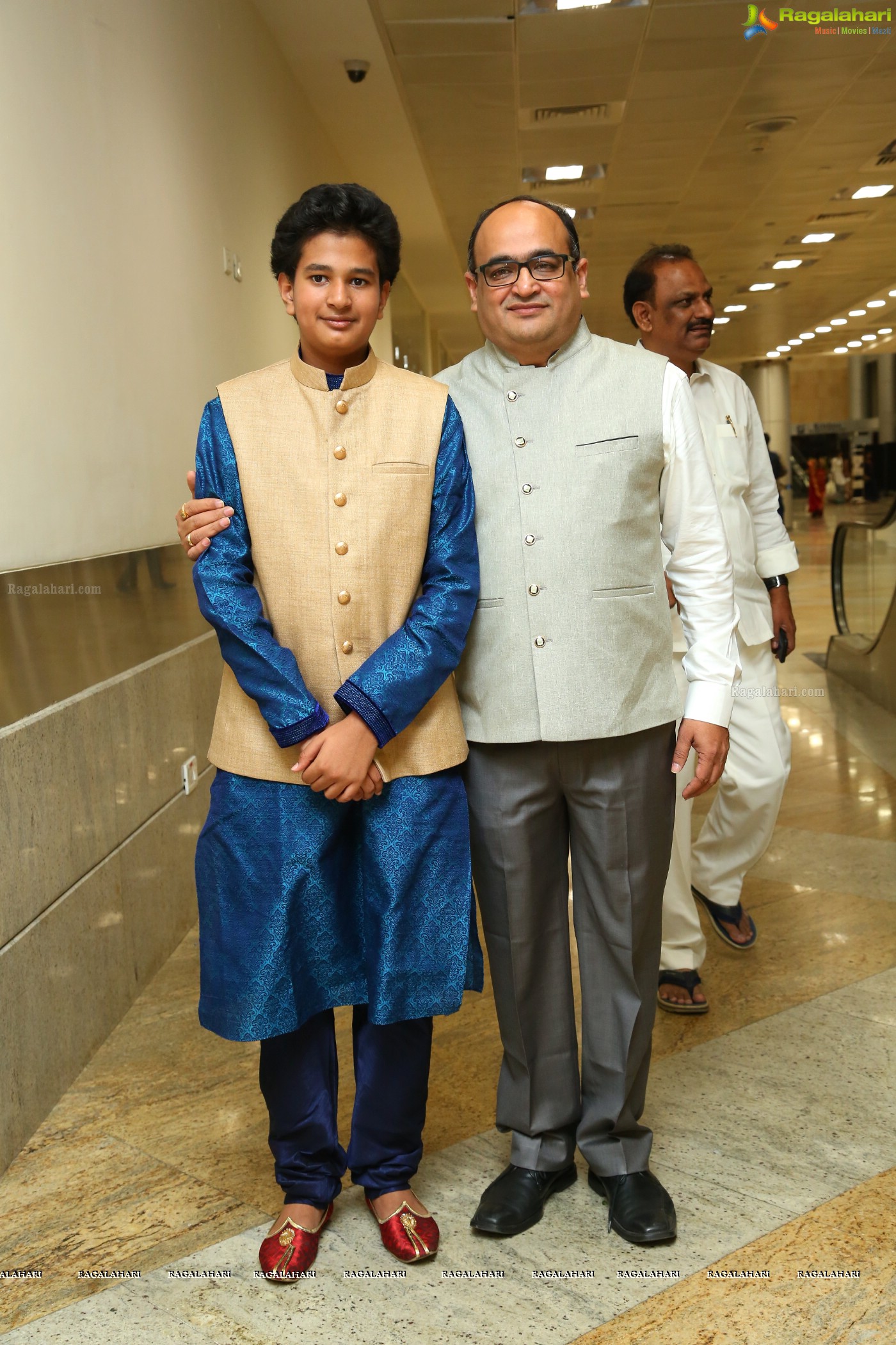 Grand Wedding Reception Ceremony of Ramana with Laya at HICC Novotel, Hyderabad