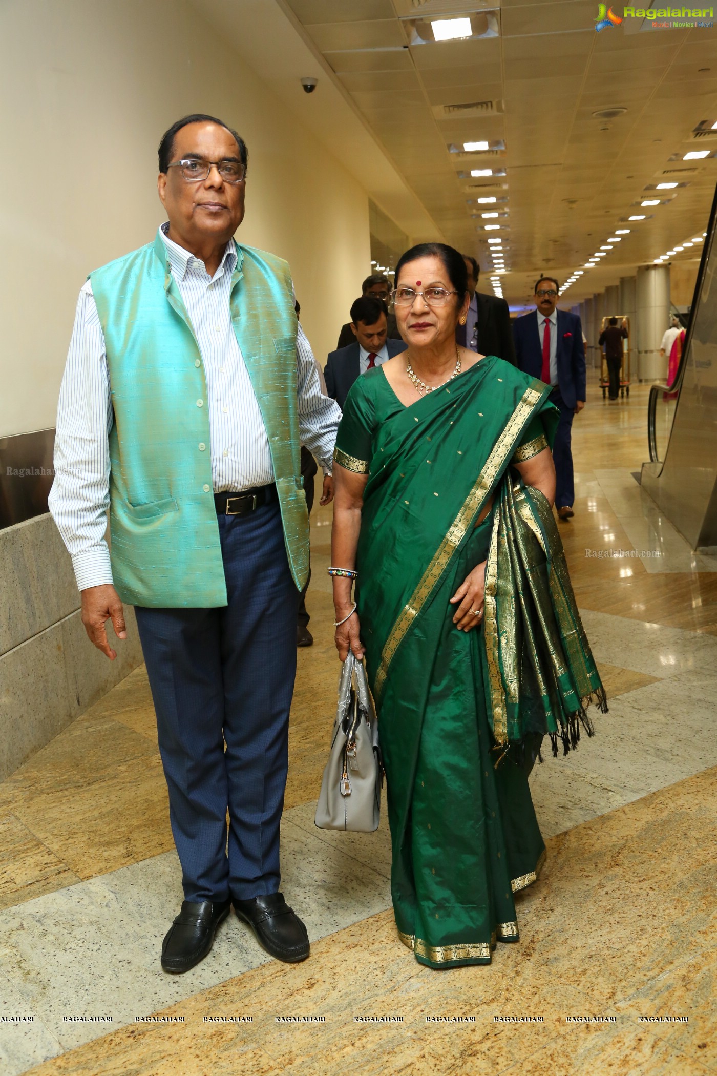 Grand Wedding Reception Ceremony of Ramana with Laya at HICC Novotel, Hyderabad