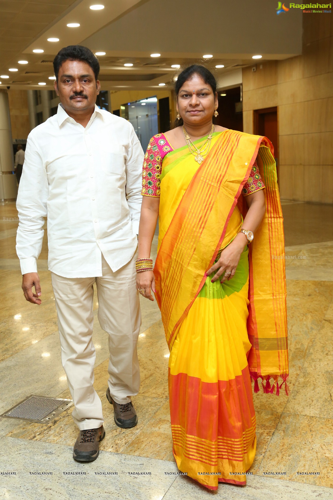 Grand Wedding Reception Ceremony of Ramana with Laya at HICC Novotel, Hyderabad