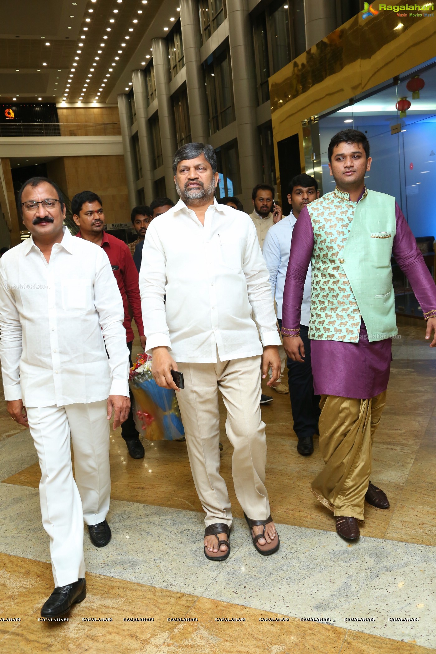 Grand Wedding Reception Ceremony of Ramana with Laya at HICC Novotel, Hyderabad