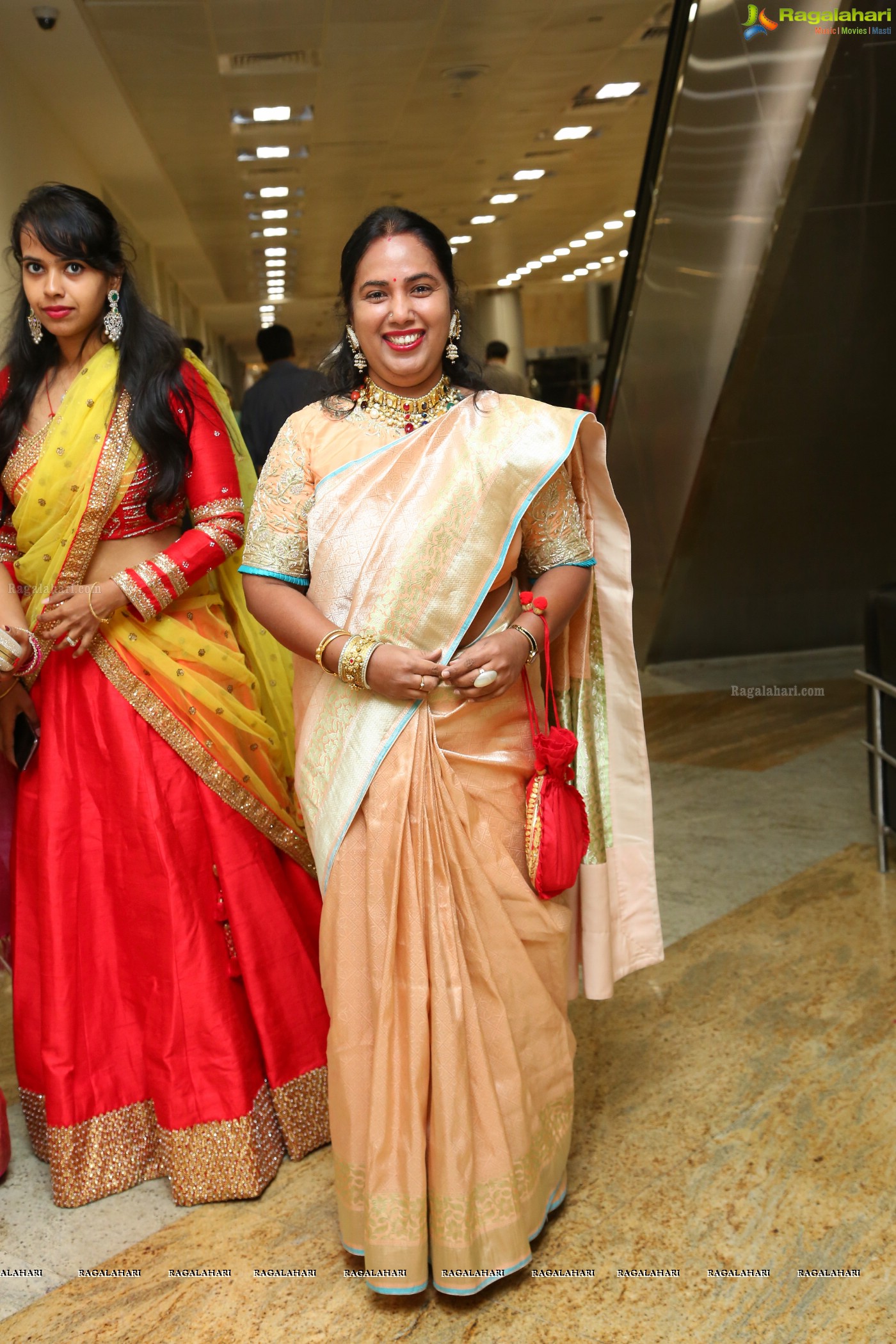 Grand Wedding Reception Ceremony of Ramana with Laya at HICC Novotel, Hyderabad