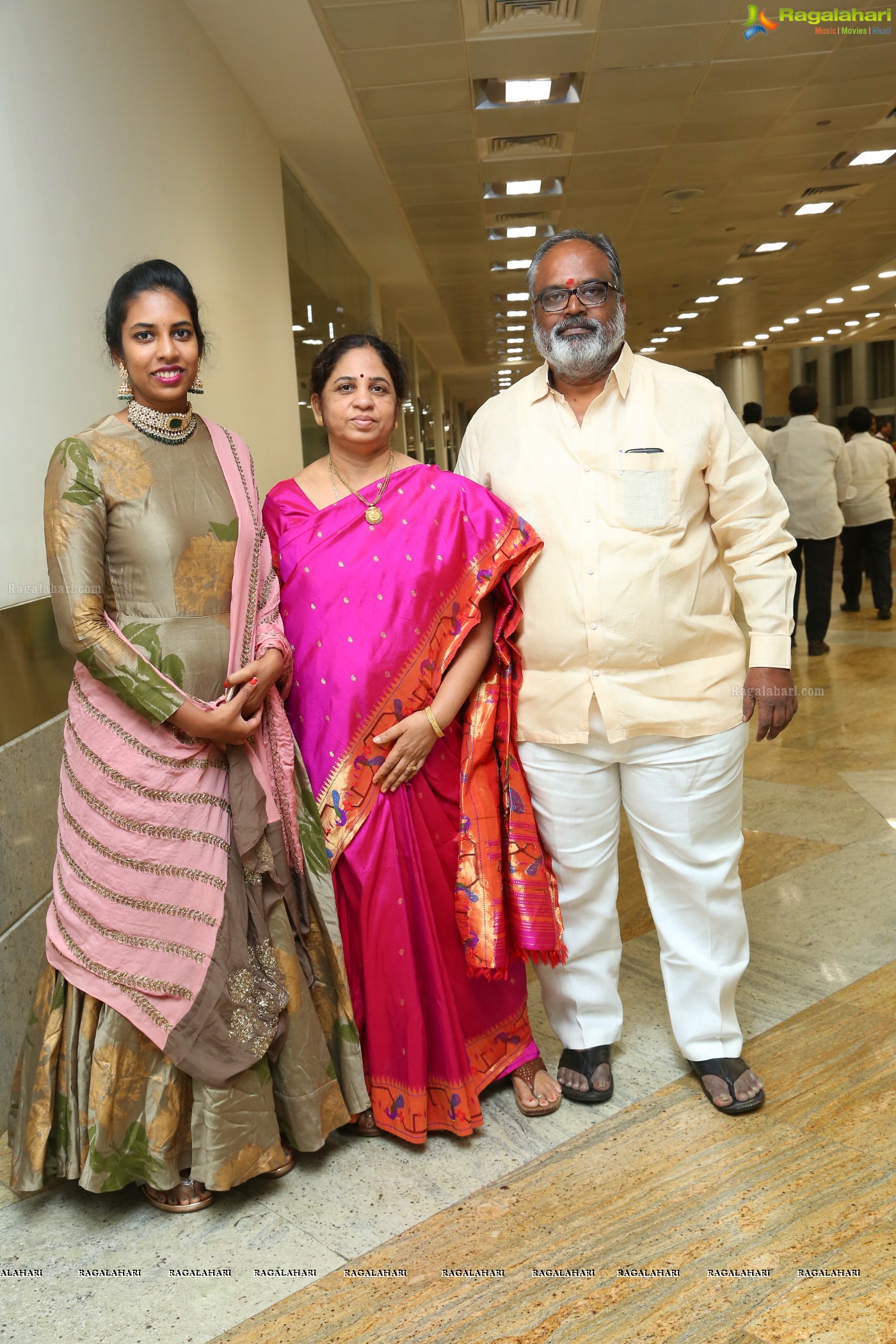 Grand Wedding Reception Ceremony of Ramana with Laya at HICC Novotel, Hyderabad