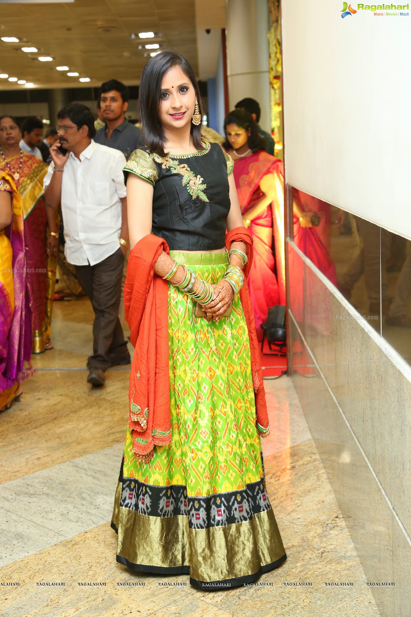 Grand Wedding Reception Ceremony of Ramana with Laya at HICC Novotel, Hyderabad