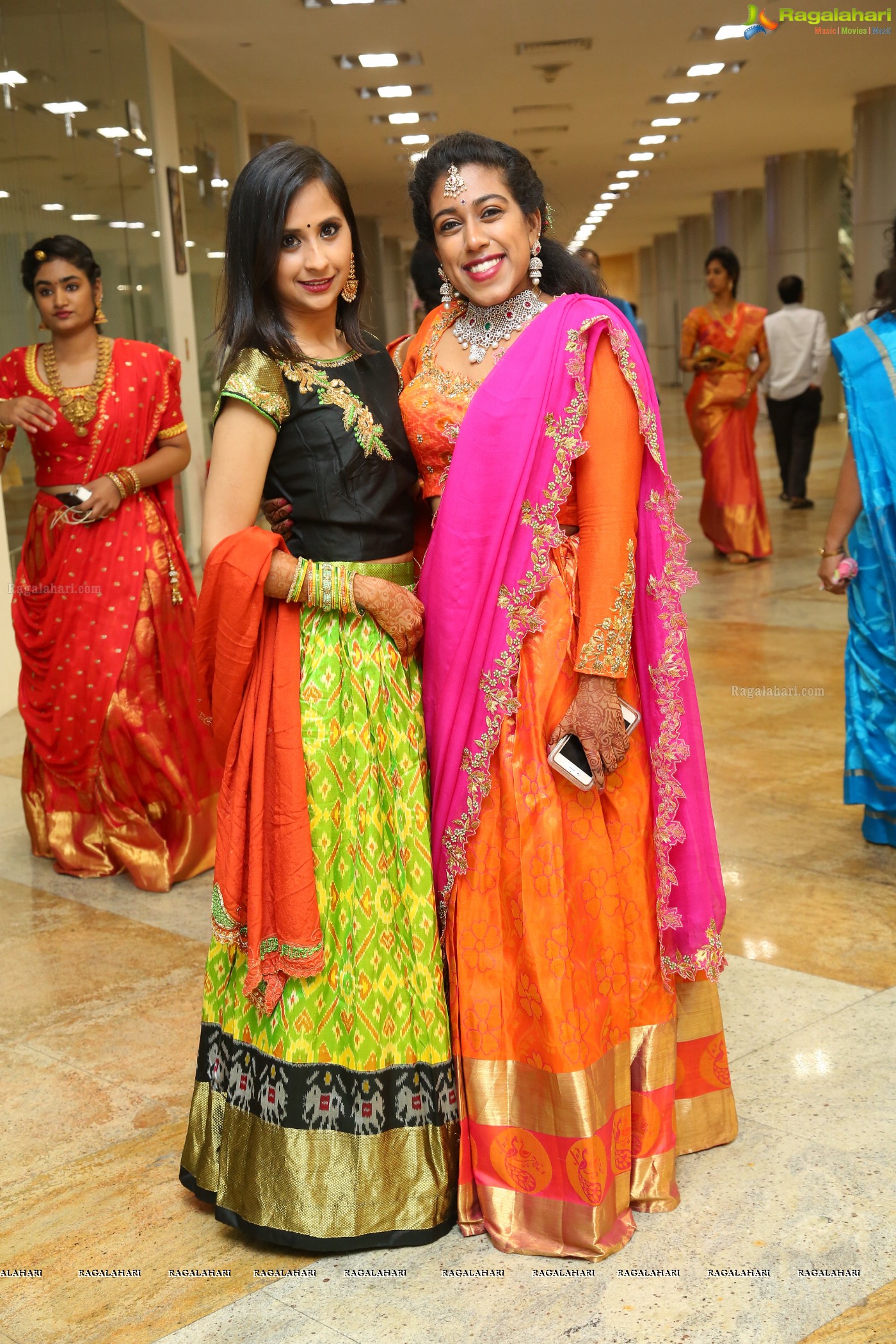 Grand Wedding Reception Ceremony of Ramana with Laya at HICC Novotel, Hyderabad