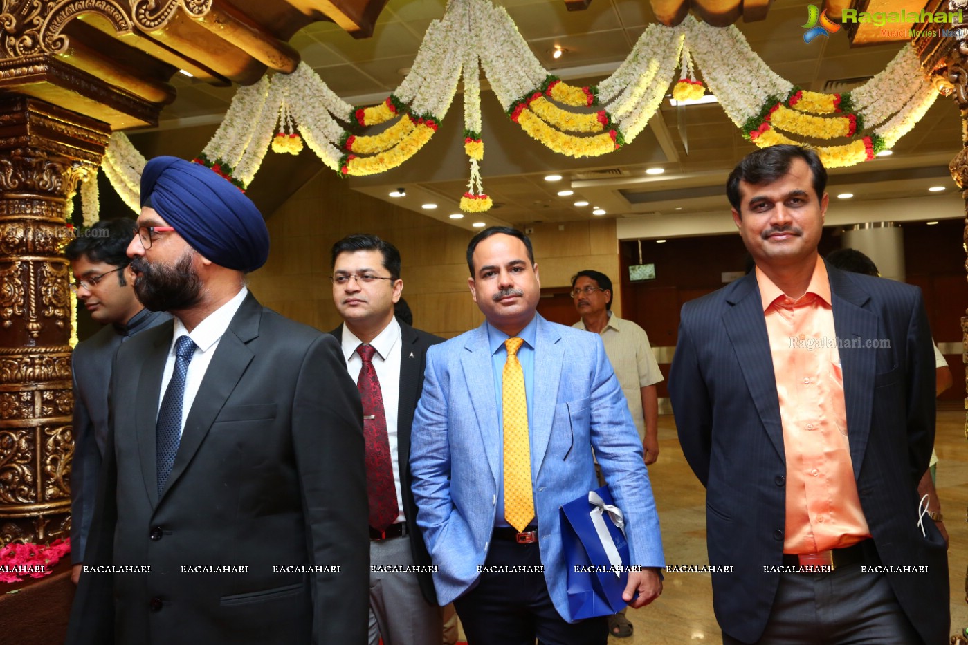 Grand Wedding Reception Ceremony of Ramana with Laya at HICC Novotel, Hyderabad