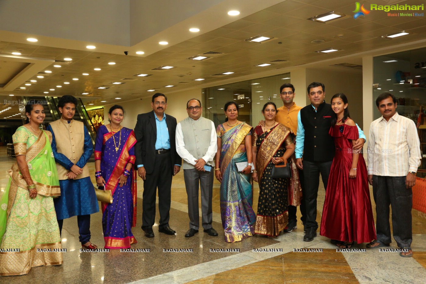 Grand Wedding Reception Ceremony of Ramana with Laya at HICC Novotel, Hyderabad