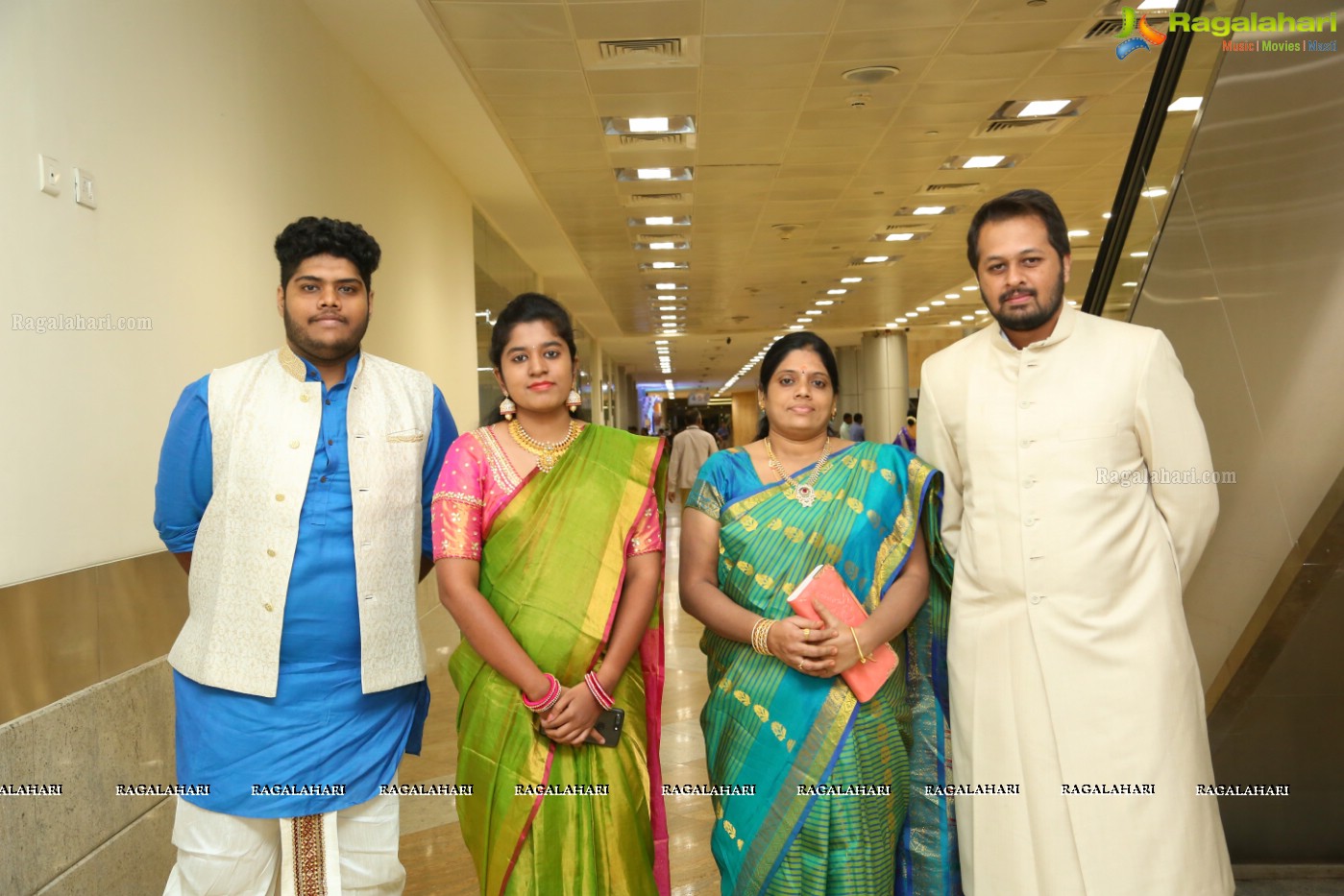 Grand Wedding Reception Ceremony of Ramana with Laya at HICC Novotel, Hyderabad