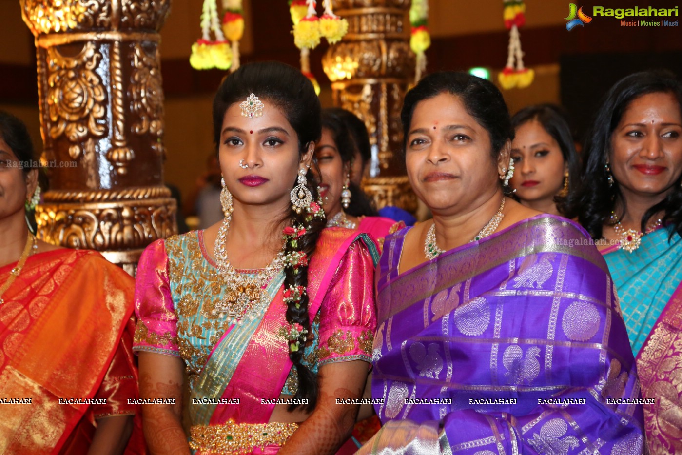 Grand Wedding Reception Ceremony of Ramana with Laya at HICC Novotel, Hyderabad