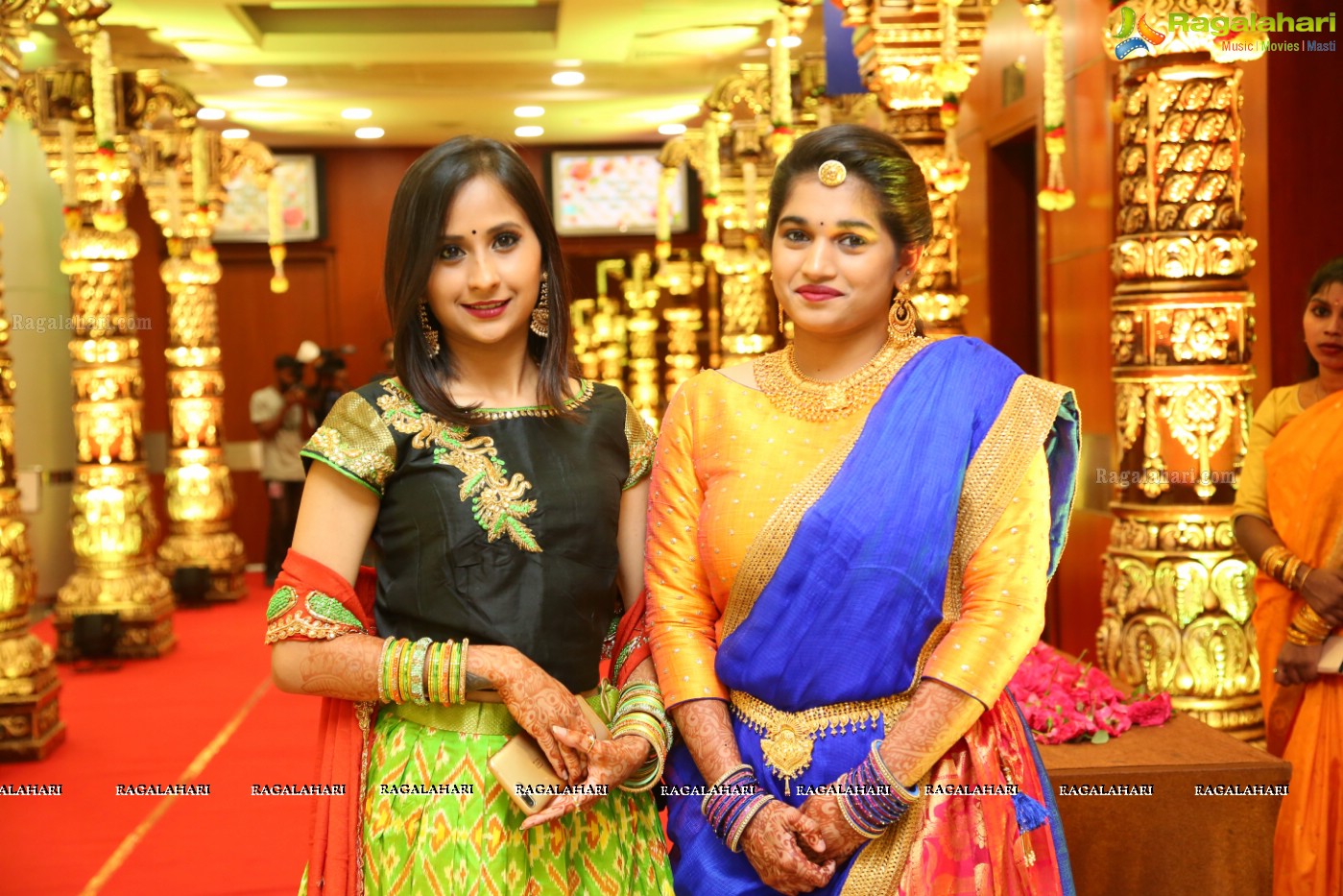 Grand Wedding Reception Ceremony of Ramana with Laya at HICC Novotel, Hyderabad