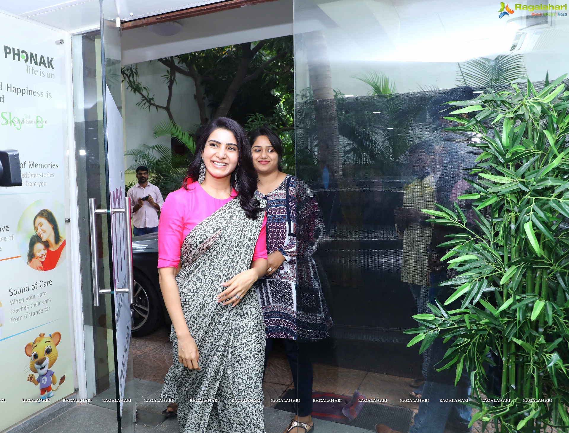 Samantha participated in a Social Initiative taken up by PHONAK in association with AUM