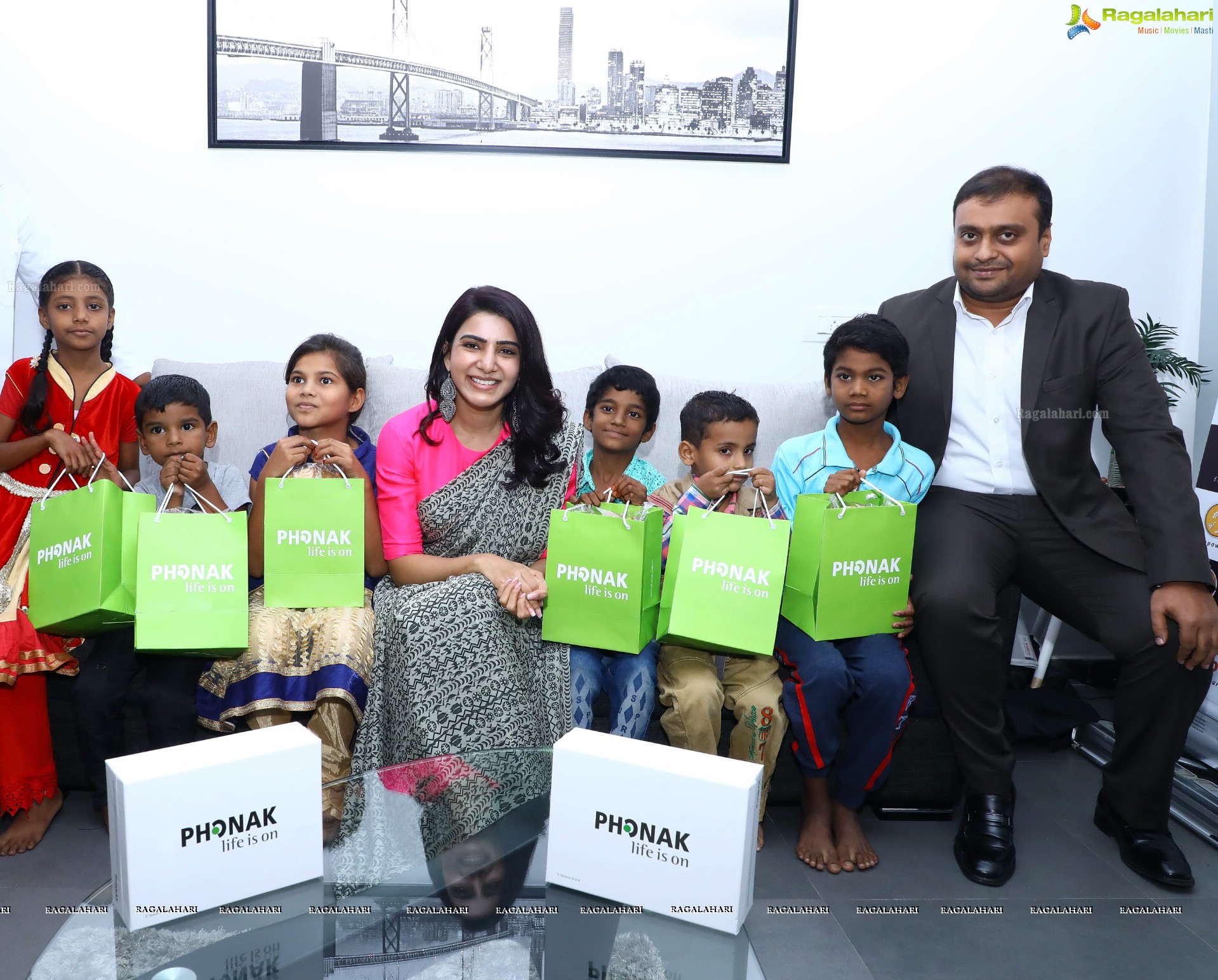 Samantha participated in a Social Initiative taken up by PHONAK in association with AUM