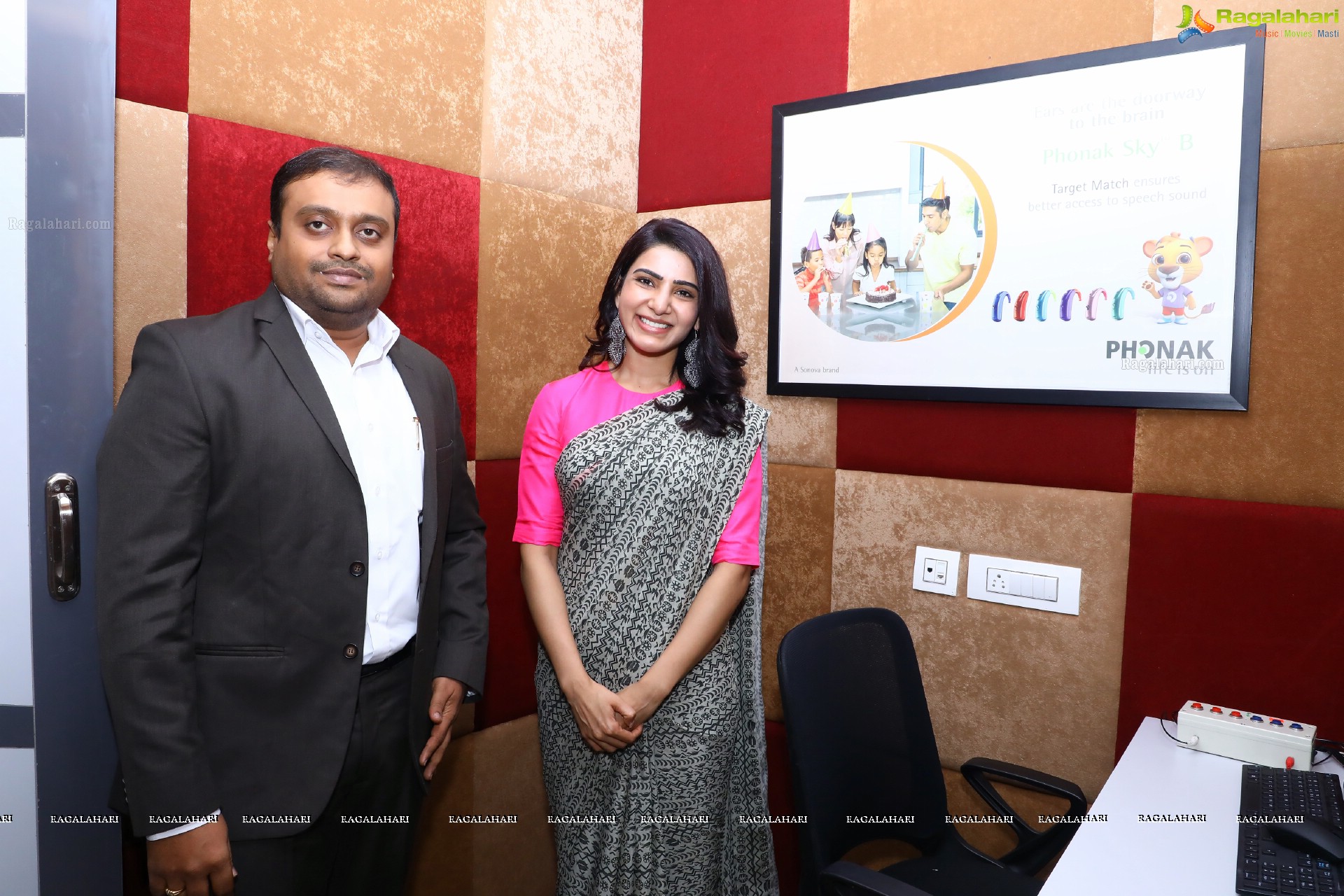 Samantha participated in a Social Initiative taken up by PHONAK in association with AUM