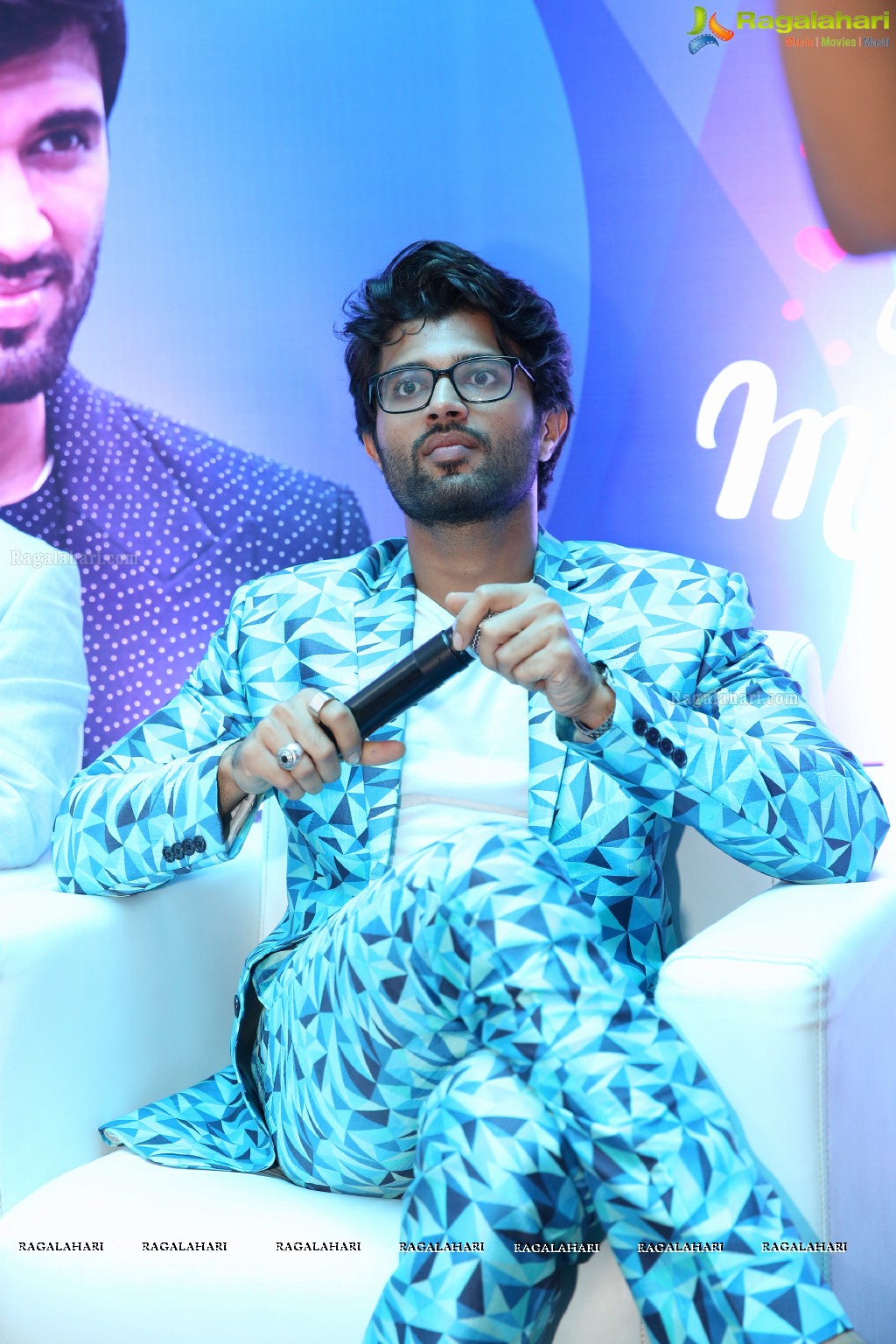 Sangeetha Mobiles Announcement of Vijay Devarakonda as Brand Ambassador at St Mary's College