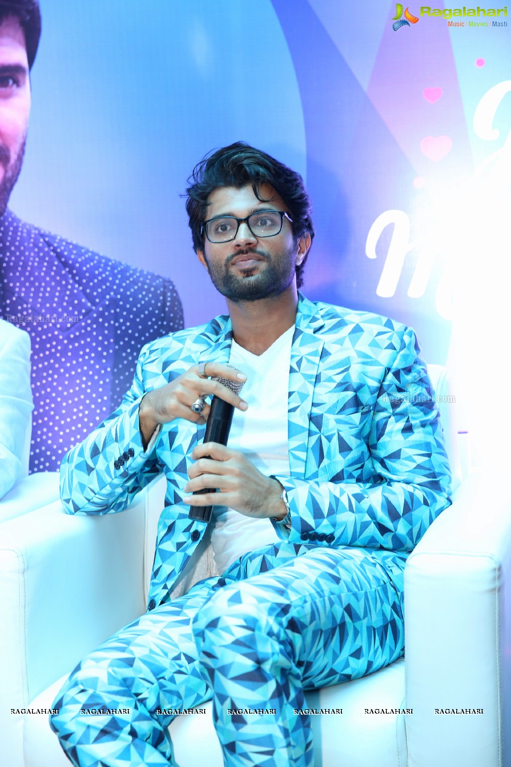 Sangeetha Mobiles Announcement of Vijay Devarakonda as Brand Ambassador at St Mary's College