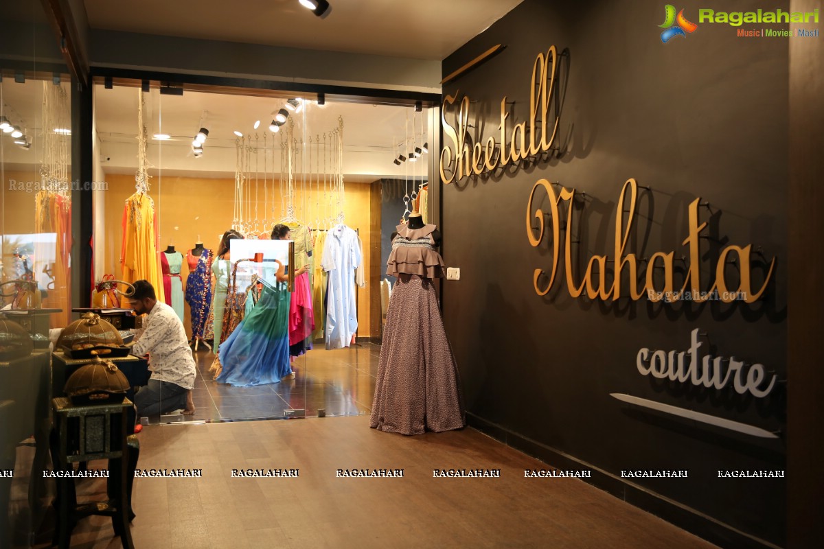 Sreeja Kalyan inaugurates Sheetall Nahata Couture at Jubilee Hills, Hyderabad