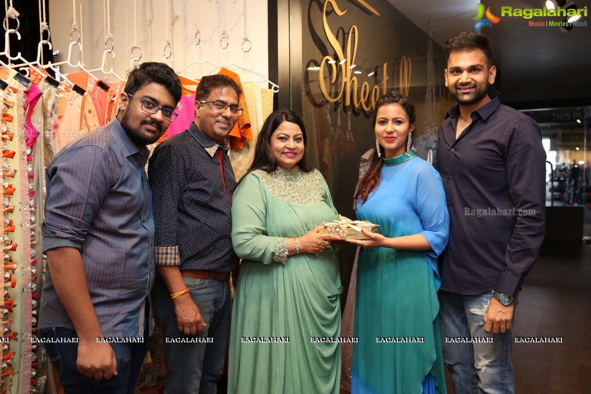 Sreeja Kalyan inaugurates Sheetall Nahata Couture at Jubilee Hills, Hyderabad