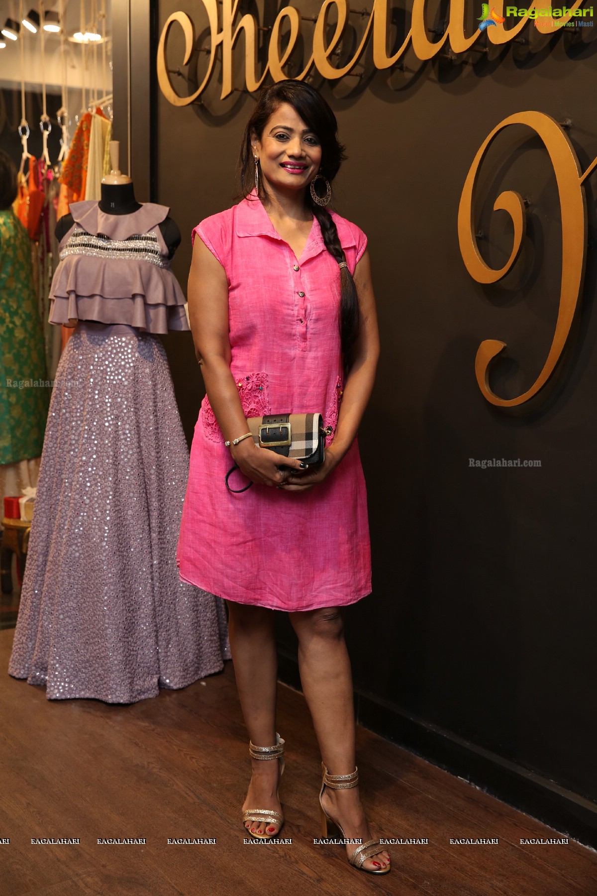 Sreeja Kalyan inaugurates Sheetall Nahata Couture at Jubilee Hills, Hyderabad