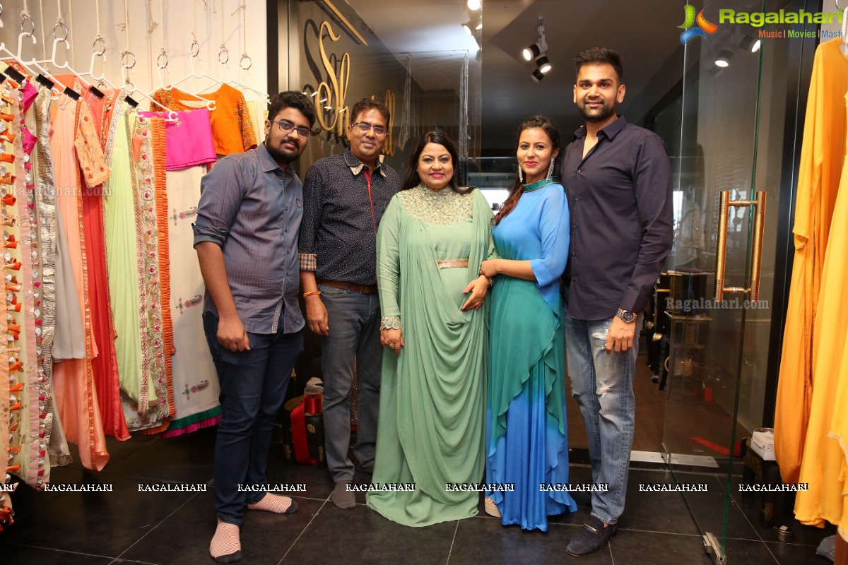 Sreeja Kalyan inaugurates Sheetall Nahata Couture at Jubilee Hills, Hyderabad