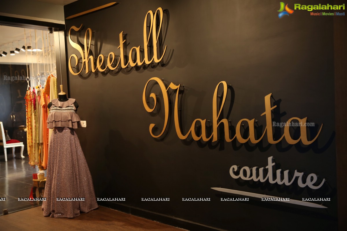 Sreeja Kalyan inaugurates Sheetall Nahata Couture at Jubilee Hills, Hyderabad