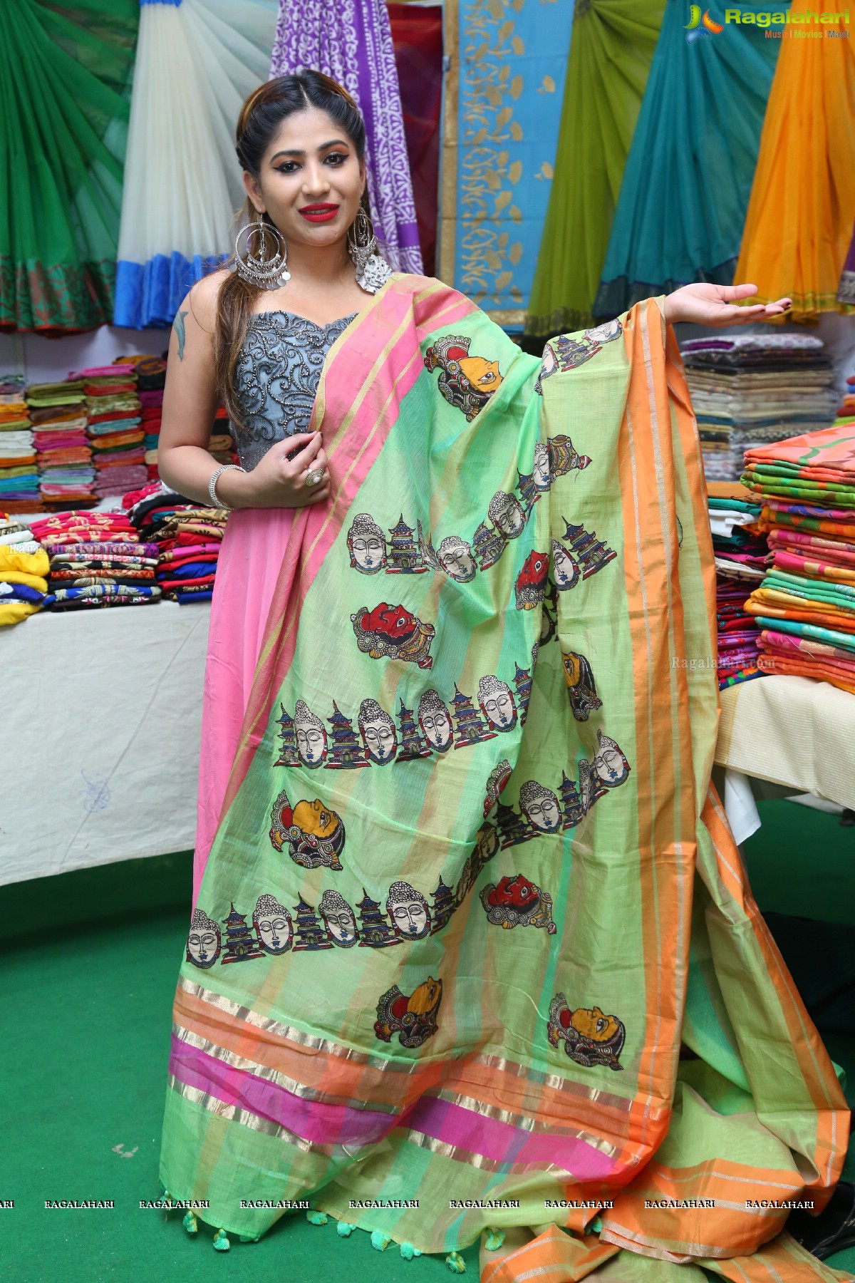 Silk and Cotton Expo Launch at TTD Kalyana Mandapam, Himayatnagar