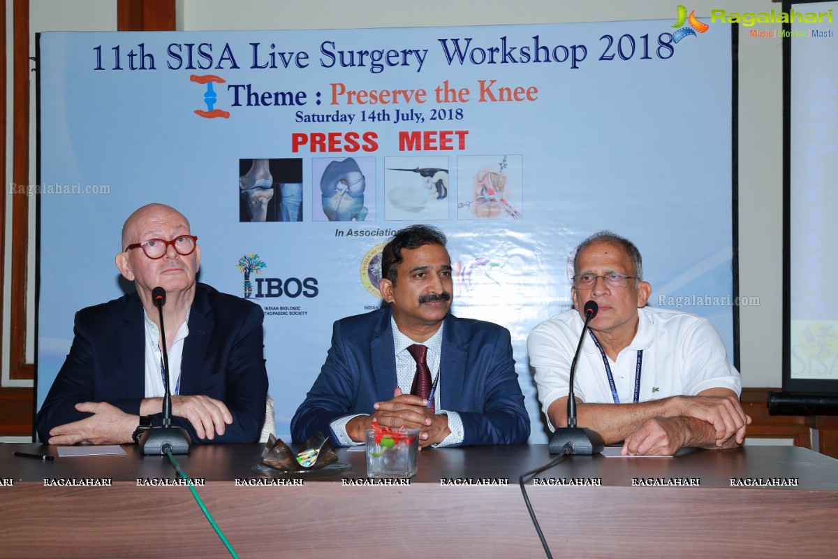 11th SISA Live Surgery Workshop 2018 Press Conference