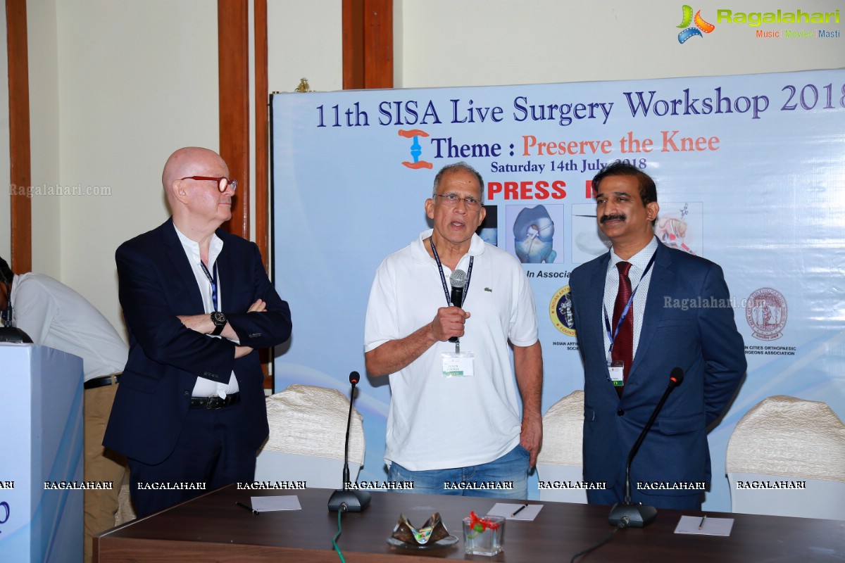 11th SISA Live Surgery Workshop 2018 Press Conference