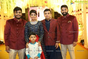 Ambica Krishna Grandson Wedding Reception