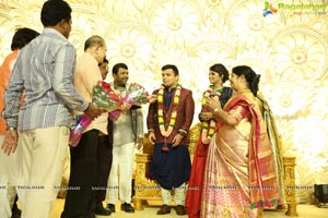 Ambica Krishna Grandson Wedding Reception