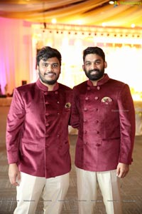 Ambica Krishna Grandson Wedding Reception