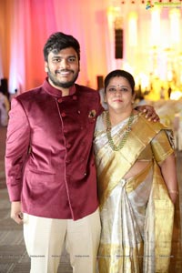 Ambica Krishna Grandson Wedding Reception