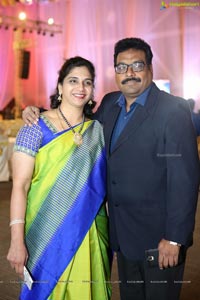 Ambica Krishna Grandson Wedding Reception