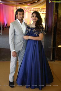 Ambica Krishna Grandson Wedding Reception