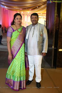 Ambica Krishna Grandson Wedding Reception