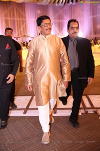 Ambica Krishna Grandson Wedding Reception