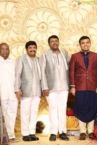 Ambica Krishna Grandson Wedding Reception