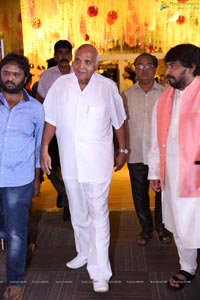 Ambica Krishna Grandson Wedding Reception