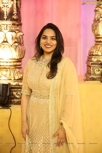 Ambica Krishna Grandson Wedding Reception