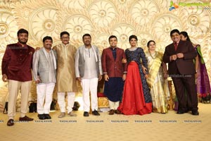 Ambica Krishna Grandson Wedding Reception