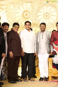 Ambica Krishna Grandson Wedding Reception