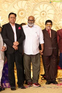 Ambica Krishna Grandson Wedding Reception