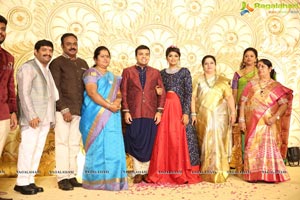 Ambica Krishna Grandson Wedding Reception